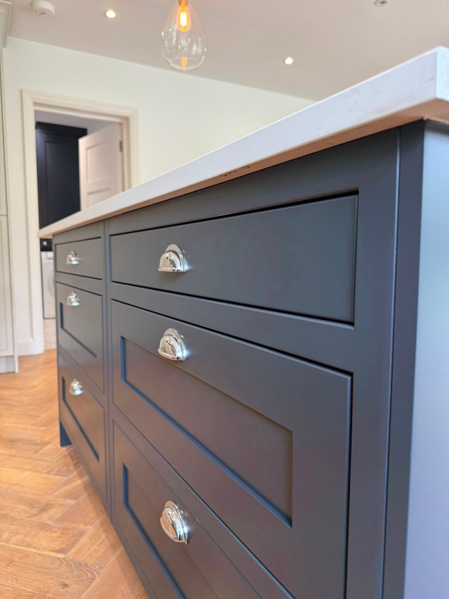 Finishworks kitchen island project - Finchley
